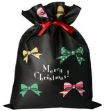  Baggy, vrećica za poklon, Merry Christmas, crna, XL ( 713573 ) Cene