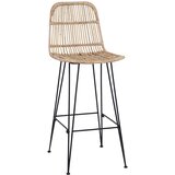 Barska stolica 2 pcs Prirodna 44 x 55 x 109 cm Ratan i Čelik | shoptok.hr