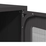 TV ormarić crni 68x39x60,5 cm hladno valjani čelik | shoptok.hr