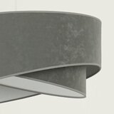  Brilagi - LED luster na sajli LYRA 1xE27/15W/230V siva/bela | Eponuda.com