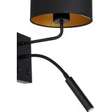  Zidna lampa ARDEN 1xE27/60W/230V + 1xG9/8W crna/zlatna | Eponuda.com