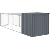  Kavez za kokoši s igralištem antracit 110x405x110 cm čelični | shoptok.hr