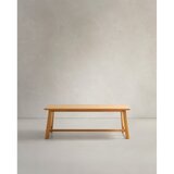 Kave Home Jedilna miza z mizno ploščo v hrastovem dekorju 100x220 cm Idun – | Shoptok.si