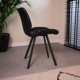 MID.YOU Set Stolov Barona, Črna, 4 Kos | Shoptok.si