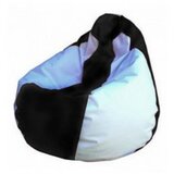  Lazy bag eko koža crno-beli XL Cene
