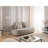 Ropez Smeđa/smeđe-siva baršunasti sklopiva/s prostorom za odlaganje sofa 210 cm Saga – | shoptok.hr