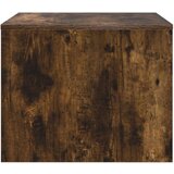  Klubska miza Dimljeni oreh 60 x 50 x 40 cm Konstruiran les, (5000120588) | Shoptok.si