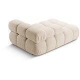 Micadoni Bež modul za sedežno garnituro iz tkanine bouclé (levi kot) Bellis – Home | Shoptok.si