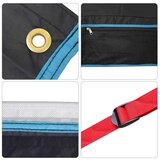 vidaXL Shranjevalna torba s shranjevanjem 98 x 47 cm Oxford Cene