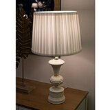 Mauro Ferretti Bijela stolna lampa s tekstilnim sjenilom (visina 57 cm) Caserta – | shoptok.hr
