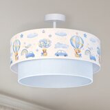  Brilagi-LED Dečiji plafonski luster BOBO 1xE27/10W/230V Ø40cm krem./plava/meda. | Eponuda.com