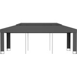  Sjenica s dvostrukim krovom 3 x 6 m antracit | shoptok.hr