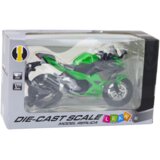 Metalni motor za igru sa zvučnim i svjetlosnim efektima 1:12 - zeleno/crni | Shoptok.si