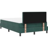  Krevet s uzglavljem s madracem tamnozelena mala dupla baršun | shoptok.hr