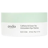 negovalni obliži za področje pod očmi - Caffeine & Green Tea Antioxidant Eye Patches