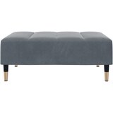  Tabure tamnosivi 77x55x31 cm baršunasti Siva | Shoptok.si