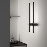 Ideal Lux led zidna svetiljka essence LED/12W/230V 4000K 70 cm cri 90 crna | Eponuda.com