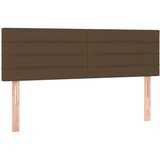  Box spring postelja z vzmetnico temno rjava 140x200 cm blago, (20899964) | Shoptok.si