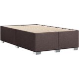  Krevet box spring s madracem tamnosmeđi 120 x 190 cm od tkanine | shoptok.hr