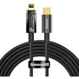 Baseus Kabel USB-C na Lightning, 20W, Woven, 200cm, PD, Black, CATS000101, (6932172605681) | shoptok.hr