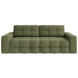 Makamii Zelena sklopiva sofa od bouclé tkanine 255 cm Milu – | shoptok.hr
