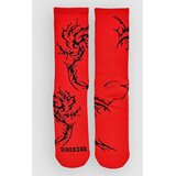 Vitriol Jagged Nogavice red | Shoptok.si