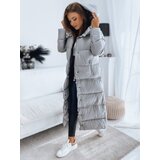 DStreet Płaszcz/kurtka damska INKA PREMIUM srebrna | Shoptok.si