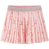  Dječja plisirana suknja svjetlonarančasta 104 | shoptok.hr