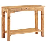  Konzolna mizica 100x40x76 cm iz trdnega akacijevega lesa, (20602501) | Shoptok.si