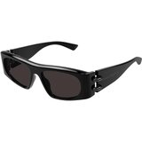 Alexander Mcqueen AM0471S 001 ONE SIZE (53) Črna/Siva Cene