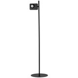 Nova Luce Crna LED stojeća svjetiljka aluminijska sa savitljivom konstrukcijom/s mogućnosti zatamnjivanja (visina 131 cm) Kedros – Cijene