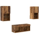 TV zidni ormari Zidne 4 pcs Staro drvo Konstruirano drvo | Eponuda.ba