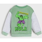 Sinsay Zip majica s printom na leđima Hulk | shoptok.hr