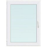 PVC prozor bez kvake (Š x V: 60 x 80 cm, DIN lijevo, Bijele boje) Cijene