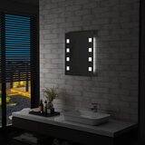 vidaXL kupaonsko LED zidno ogledalo 50 x 60 cm | shoptok.hr