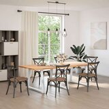  Noge jedilne mize V-oblika 3 kosi Bela 90x(72-73,3) cm Jeklo | Shoptok.si