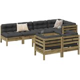  8-dijelni set vrtnih sofa s jastucima od impregnirane borovine | shoptok.hr