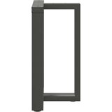  Noge za jedilno mizo v obliki črke T, 2 kosa, antracitne 50x35x(72-73) cm, jeklo, (22123749) | Shoptok.si