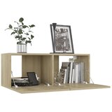 TV ormarići 4 kom boja hrasta sonome 80 x 30 x 30 cm drvena | Eponuda.com