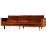 WOOOD Narančasta baršunasti sofa 277 cm Rodeo – | shoptok.hr