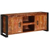 vidaXL TV omarica večbarvno 120 x 30 x 50 cm trden predelan les, (5000064683) Cene