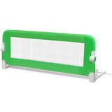  Sigurnosna ograda za dječji krevetić 102 x 42 cm zelena | shoptok.hr