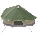Tipi šator s krovom Zelena 700 x 700 x 395 cm Poliester i čelik | Eponuda.com