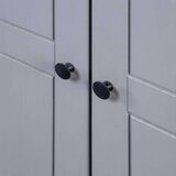  Ormar od masivne borovine sivi 80x50x171,5 cm asortiman Panama | shoptok.hr