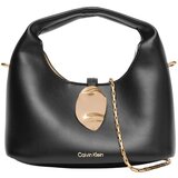 Calvin Klein Jeans STONE LOCK SLOUCHY CROSSBODY BAG LV04K3177G Crna | shoptok.hr