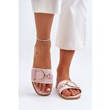 Boto Shiny Women's Slippers With Decoration Pink Taleci | shoptok.hr