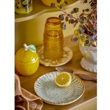 Bloomingville Plavi/bež tanjur za serviranje od kamenine ø 17 cm Fleur – | shoptok.hr