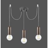 LEUCHTEN DIREKT 14776-48 - Luster na sajli TURN ME 3xE27/60W/230V pauk | Eponuda.com