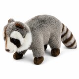  Plush Raccoon Mascot Cuddly Toy Realistic Gray 45 cm | shoptok.hr
