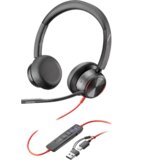 HP Slušalice Poly Blackwire 8225 Stereo/Hibrid ANC/AFence/USB-C+USB-C/A Adapter/8X223AA/crna | Eponuda.com